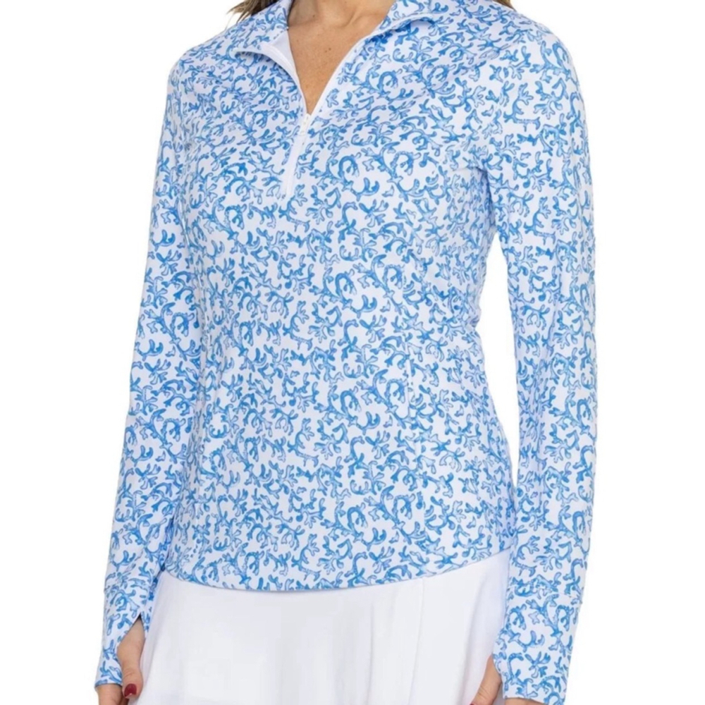 Tommy Bahama Golf Tennis Pullover Top Women's Size Small